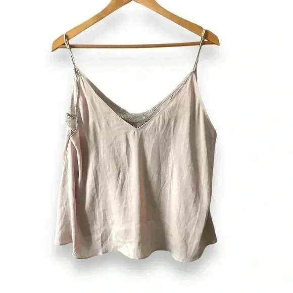 Free people intimately lace  blush cami M - Picture 1 of 6